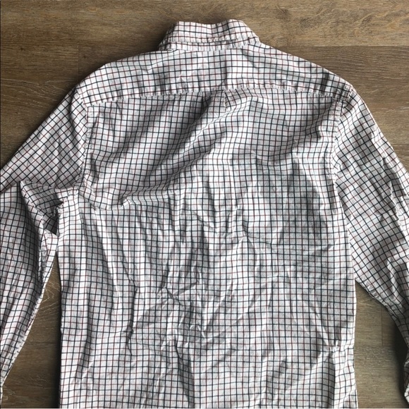 J. Crew Stretch Shirt in Tattersail Organic Cotton - Picture 3 of 8